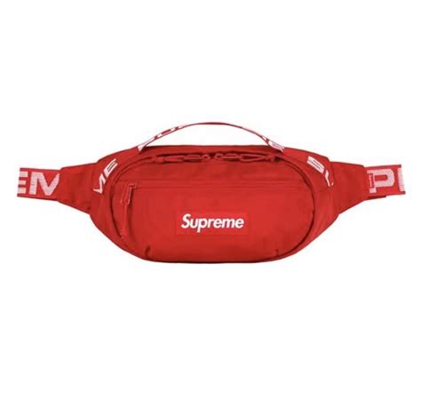 supreme bag ss18 fake|ss18 supreme waist bag.